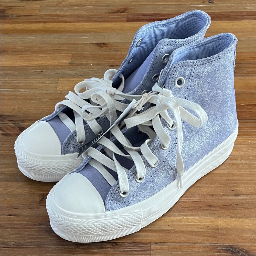 Converse Women's High-Top Sneakers in Lilac Pewter  Size 6 NEW